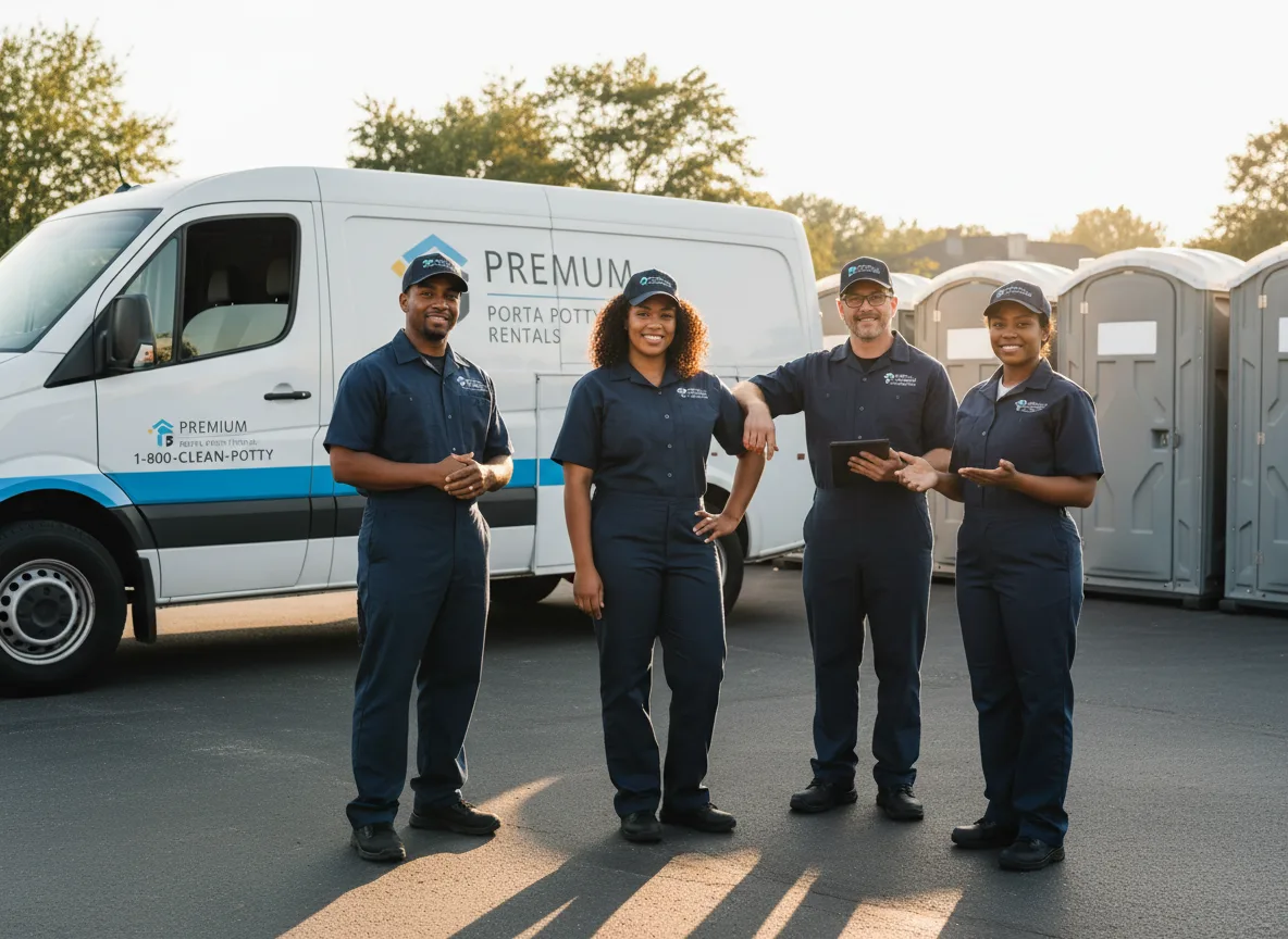 VIP Portable Toilets company in Quakake, PA